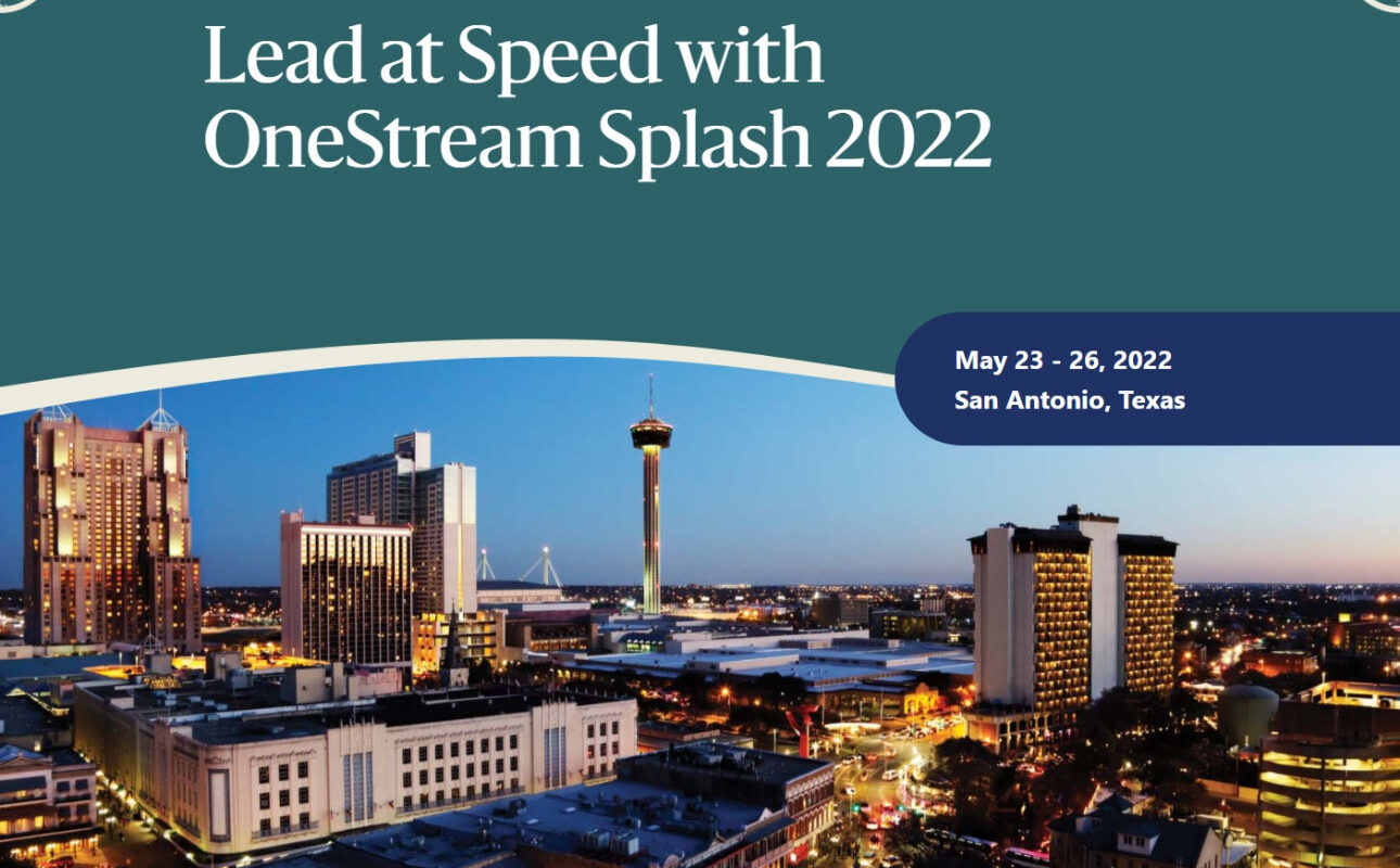 Lead at Speed with OneStream Splash 2022 Excel Global Partners Blog