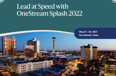 Lead at Speed with OneStream Splash 2022