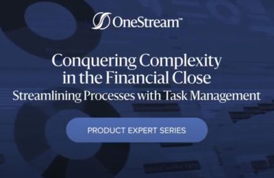 Accounting Customer Video #1 – Financial Close & Consolidation