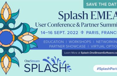 OneStream Highlights New and Upcoming Innovations at Splash EMEA